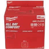 Milwaukee Schuimrubberen Oordoppen - 200 paar - 4932480465
