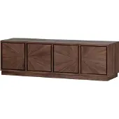 Woood Sun Tv-Meubel - Recycled Teak - Bruin - 45x150x44