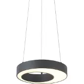 QAZQA Moderne hanglamp zwart 35cm 3-staps dimbaar - Organici