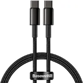 Baseus USB-C naar USB-C Kabel - 1 Meter - 100 W