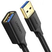 UGREEN - USB verlengkabel - USB naar USB 3.0 - 2 Meter - Zwart