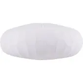 Globen Lighting Bladverk Lampenkap Wit 70 Cm - Lampenkappen Katoen White - 775408