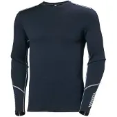 Helly Hansen Ondershirt Men Lifa Merino Midweight Crew Navy Blue-XXL