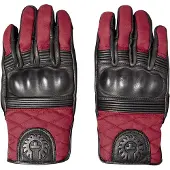 Belstaff Hampstead Zwart Rode Handschoenen Maat M