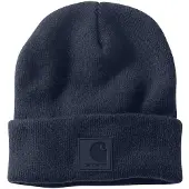 Carhartt Muts Men Black Label Watch Hat Navy