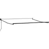 vidaXL Inklapbaar Zonnewering Frame Antraciet 350 x 250 cm Aluminium