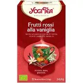 Yogi tea Biologische Rode Vruchten & Vanille 17 Zakjes