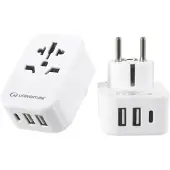 Lifeventure Wereld-naar-europa-stekkeradapter Met Usb