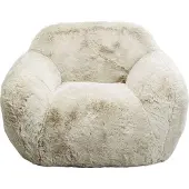 Kare design Fauteuil Mika 115cm creme