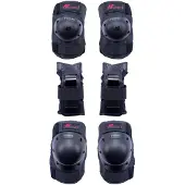 K2 Prime Pad Set, beschermset, meneer, zwart