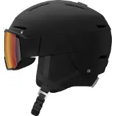 Salomon Osmo Pro Sigma Photo, ski helm met vizier, zwart