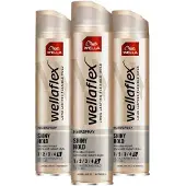 Wella 3x Flex Haarspray Shine Ultra Strong 250 Ml
