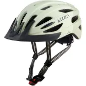 Cairn Fusion Led USB Mat Grijs/Lichtgroen Helm || Maat: M (55-59 cm)