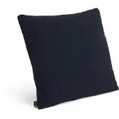HAY Sierkussen Texture Cushion Blue, Black (50 x 50 cm)