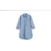 HAY Nachthemd Unisex Fineline Long Nightshirt Blue-S / M