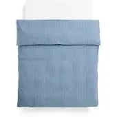 HAY Dekbedovertrek Fineline Duvet Cover Blue-200 x 220 cm