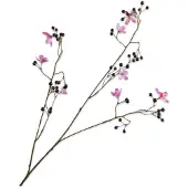 Silk-ka - Kunstbloem - bessen - paars - H92 cm