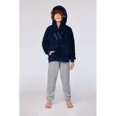 Woody - Jongens/Heren Sweater en Broek - Blauw - 10 jaar