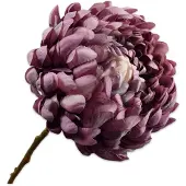 Silk-ka Kunstbloem Chrysant Paars H 64 Cm