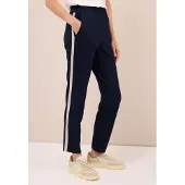 Cecil Dames Broek met Gallo strepen - Blauw - XL