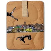Papernomad Zattere Opbergmap/sleeve Bruin