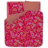 Pip studio Dekbedovertrek Matata Rood Katoen-260 x 200 / 220 cm | Extra Breed
