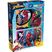 Lisciani - Spider-Man - puzzel Maxifloor - 2 x 60 stukjes
