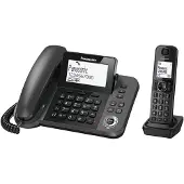 Panasonic KX-TGF310EX Draadloze Telefoon - Zwart - LCD Scherm - Handsfree - Adresboek met 100 namen en nummers