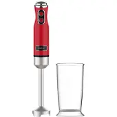 Cecotec Retro, duikmixer, 1200 W, rood