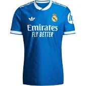 Adidas Tricot 'Real Madrid 25/26 Third Authentic' blauw / wit