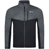 KILPI Erin, fleece jas, meneer, zwart
