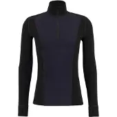 Ulvang Peak Map Half Zip, thermoshirt, meneer, zwart/donkerblauw