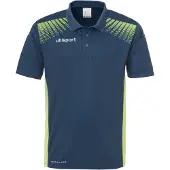 Uhlsport Goal Short Sleeve Polo Blauw 14 Years Kinderen