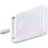 Usams XM-serie powerbank, model CD219, 10000 mAh, magnetische draadloze oplader, zwart