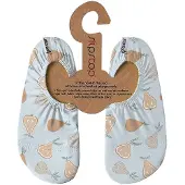 SLIPSTOP kinder schoenen met peertjes blauw maat 30/32