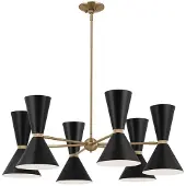 Kichler LED Kroonluchter | 12X E27 Max 40W | Champagne Bronze, Black