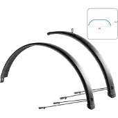 Wag Aluminium Spatbordenset Trekking 65 27.5-29´´ X 65 Mm