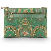 Pip studio Toilettas Set Caryn Cosmetic Bag Combi Jabali Green