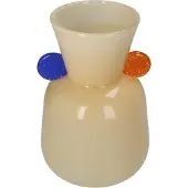 HD Collection Vaas Glas Beige 17.5x16x25cm