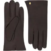 Roeckl Vingerhandschoenen 'LISSABON' kastanjebruin / chocoladebruin / donkerbruin