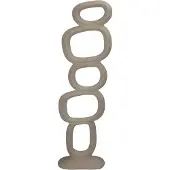 HD Collection Ornament Organisch Ivoor 15x7x47cm