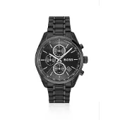 BOSS Horloge met zwarte coating en ton-sur-ton wijzerplaat
