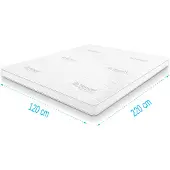 Droommatras Topdekmatras koudschuim Tencel Deluxe 120x220 dikte 11 cm