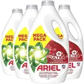 Ariel 4x Vloeibaar Wasmiddel + Ultra Vlekverwijderaar 46 Wasbeurten 2070 Ml