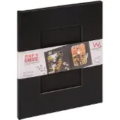 Walther design FA-090-B Fotoalbum PAC - Formaat 16,5 x 20 cm - Zwart
