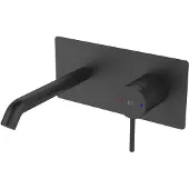 EsseBagno Inbouw Wastafelkraan Envol - Waterbesparend - Zwart - 13,0cm