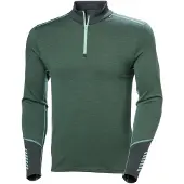 Helly Hansen Skipully Men Lifa Merino Midweight 1/2 Zip Jungle Green-XXL