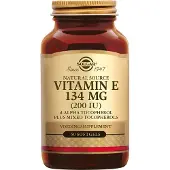 Solgar Vitamine E 134 mg/200 IU Complex 50 St Zachte capsules