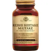 Solgar Reishi Shiitake Maitake Mushroom (Paddenstoel) Extract Capsules