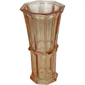 HD Collection Vaas Glas Oranje 12,5x12,5x23cm